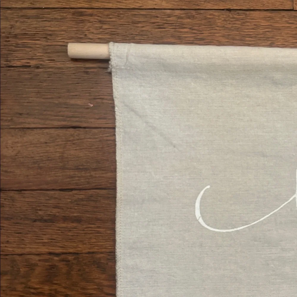 Here Comes The Bride Canvas Banner